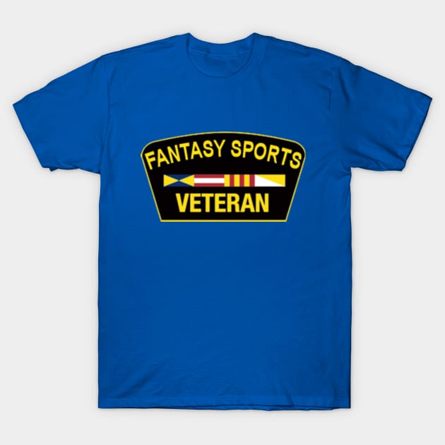 Fantasy Football Veteran T-Shirt by OfficialAmericasTeam